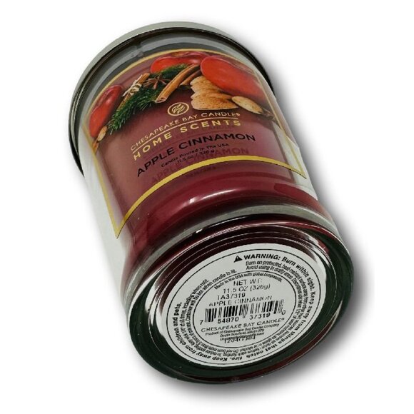 Chesapeake Bay Candle Apple Cinnamon 11.5 oz Single Wick Jar - Picture 2 of 2